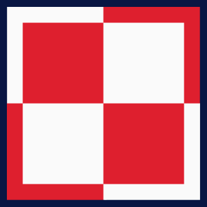 Flaga Szachownica Lotnicza - Męska Koszulka Ciemnogranatowa