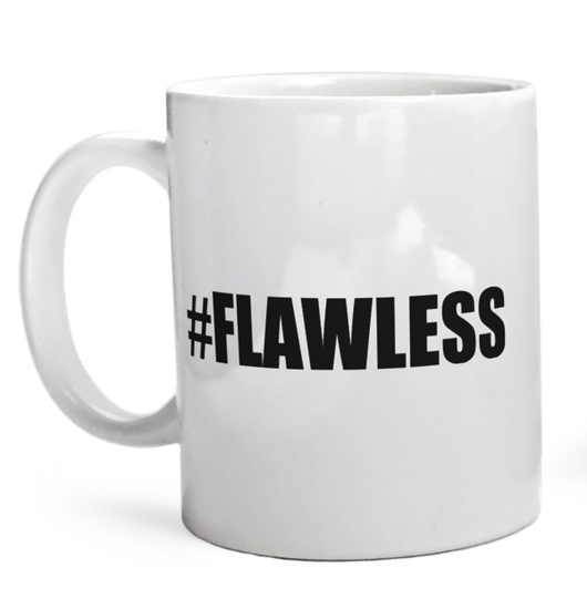 #Flawless - Kubek Biały