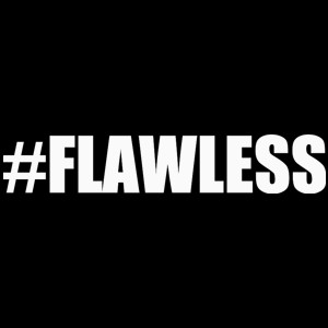 #Flawless - Torba Na Zakupy Czarna