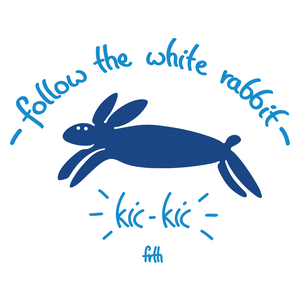 Follow the white rabbit - Kubek Biały