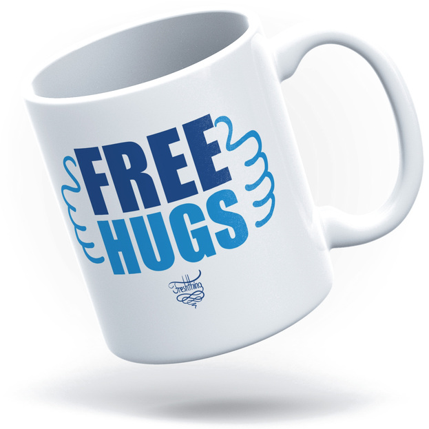 Free Hugs - Kubek Biały