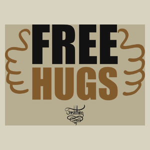 Free Hugs - Torba Na Zakupy Natural