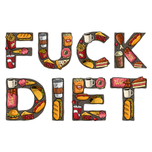 Fuck Diet - Kubek Biały