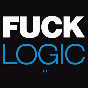 Fuck Logic - Męska Bluza Czarna
