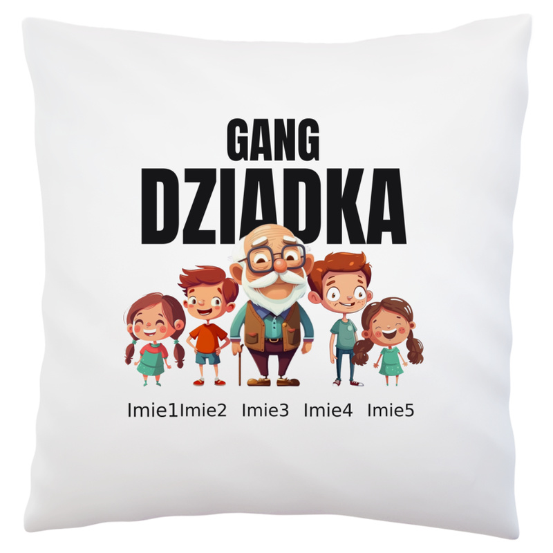 Gang Dziadka 2+2 - Poduszka Biała