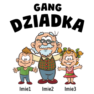Gang Dziadka Wnuczek i Wnuczka - Kubek Biały