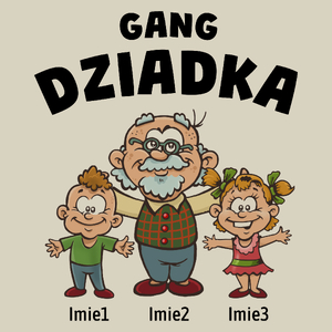 Gang Dziadka Wnuczek i Wnuczka - Torba Na Zakupy Natural
