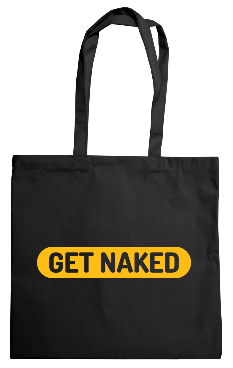 Get Naked - Torba Na Zakupy Czarna