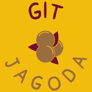 Git Jagoda - Damska Koszulka Żółta