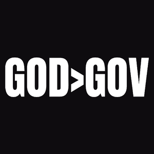 God Goverment Bóg Rząd Państwo - Męska Bluza Czarna
