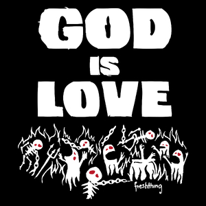 God Is Love - Torba Na Zakupy Czarna