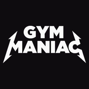 Gym Maniac - Męska Bluza z kapturem Czarna