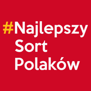 Hash Najlepszy Sort Polaków - Męska Koszulka Czerwona