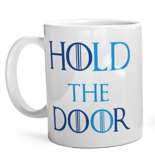 Hodor - Hold The Door - Kubek Biały