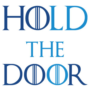 Hodor - Hold The Door - Kubek Biały