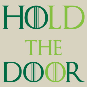 Hodor - Hold The Door - Torba Na Zakupy Natural