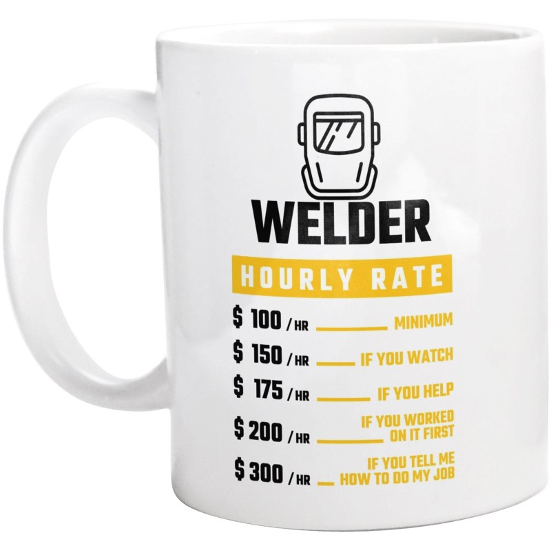 Hourly Rate Welder - Kubek Biały