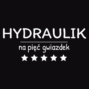 Hydraulik Na 5 Gwiazdek - Męska Bluza Czarna