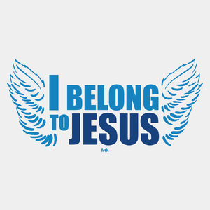 I Belong To Jesus - Męska Koszulka Biała