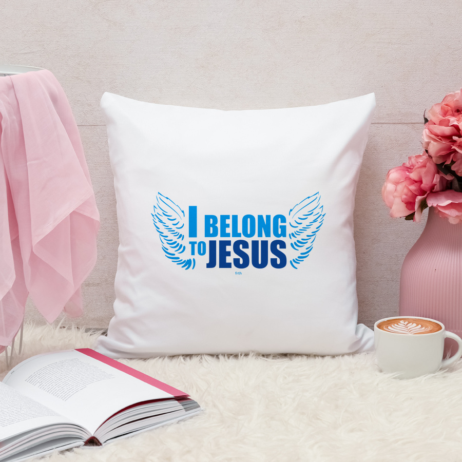 I Belong To Jesus - Poduszka Biała