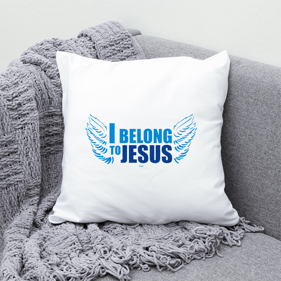 I Belong To Jesus - Poduszka Biała