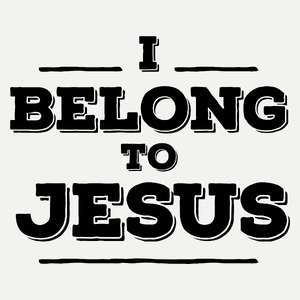 I Belong to Jesus - Damska Koszulka Biała