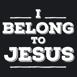 I Belong to Jesus - Damska Koszulka Czarna
