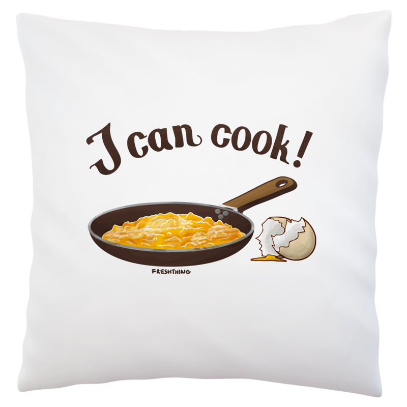 I Can Cook - Poduszka Biała