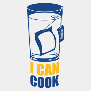 I Can Cook - Męska Koszulka Biała