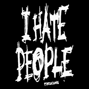I Hate People - Torba Na Zakupy Czarna