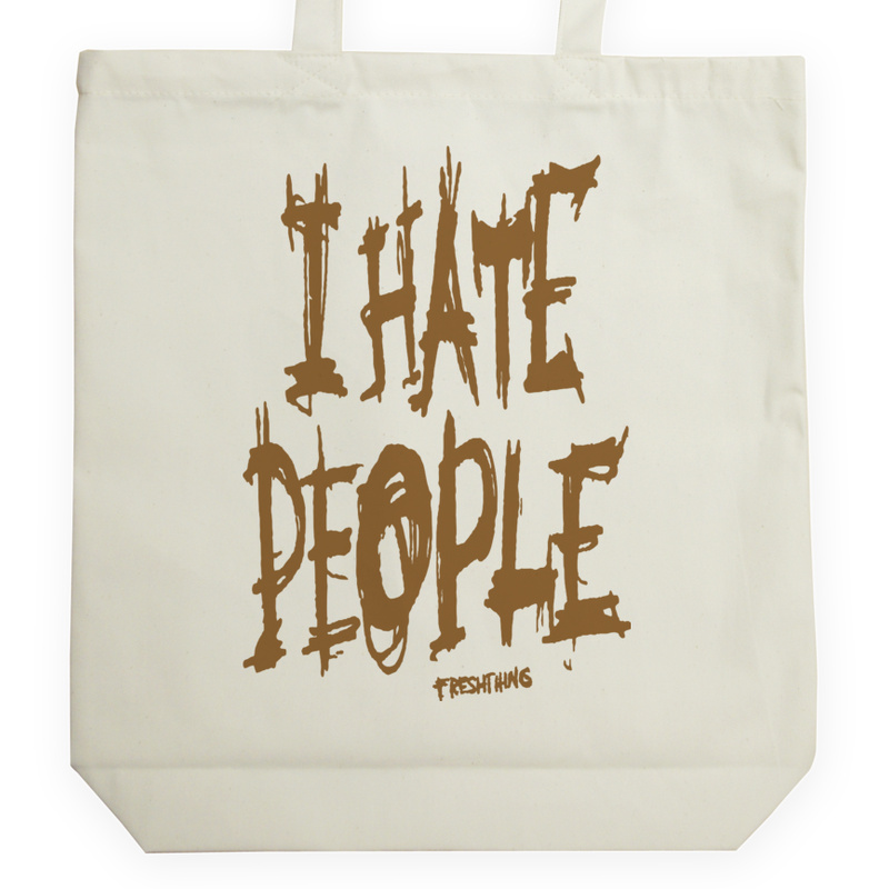 I Hate People - Torba Na Zakupy Natural