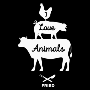 I Love Animals Fired - Torba Na Zakupy Czarna