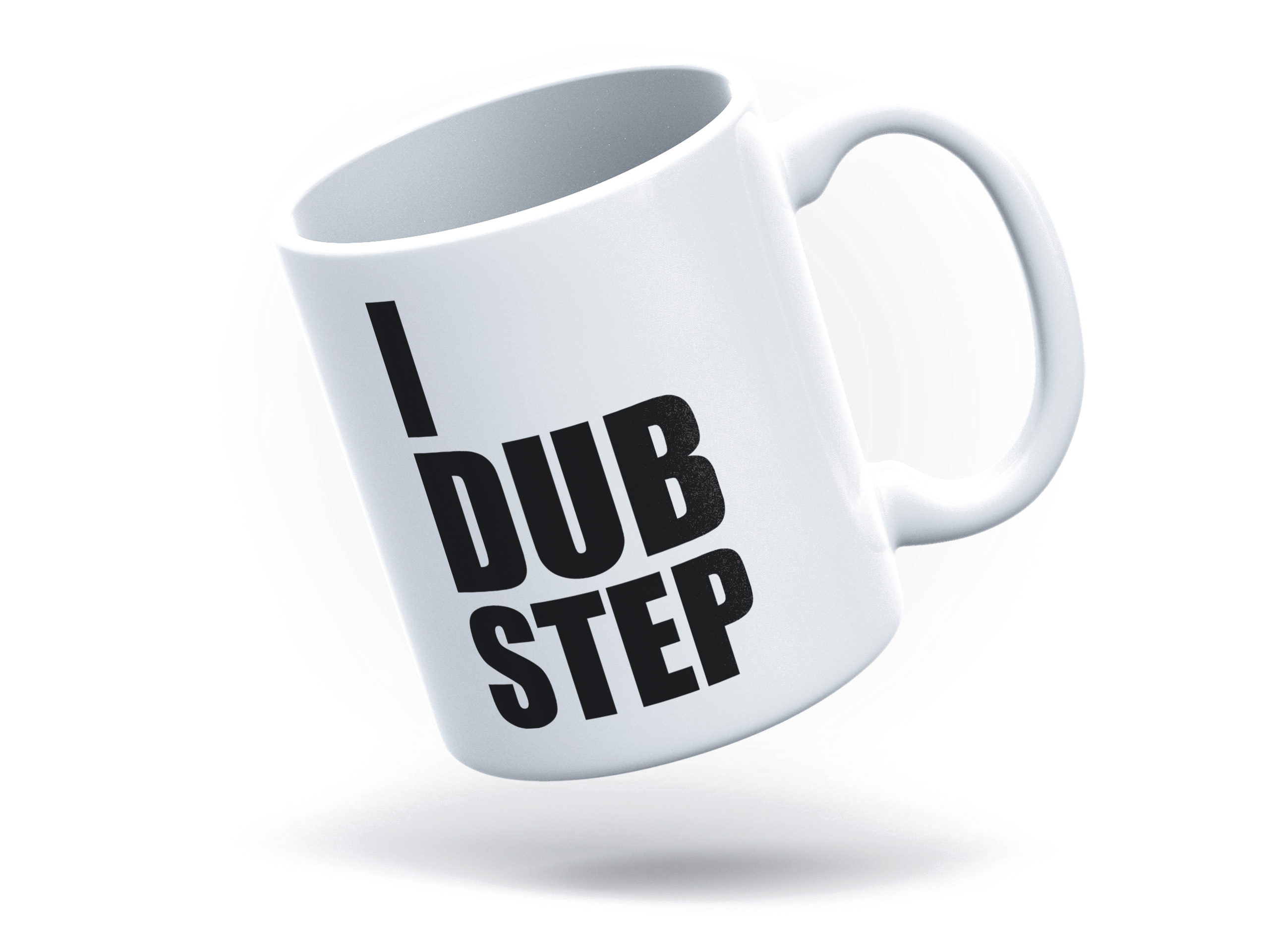I Love Dub Step - Kubek Biały
