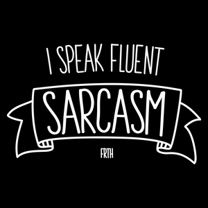 I Speak Fluent Sarcasm 2 - Torba Na Zakupy Czarna