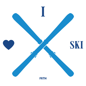 I love ski - Kubek Biały