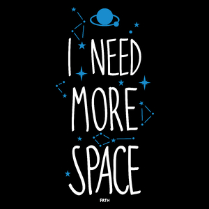 I need more space - Torba Na Zakupy Czarna