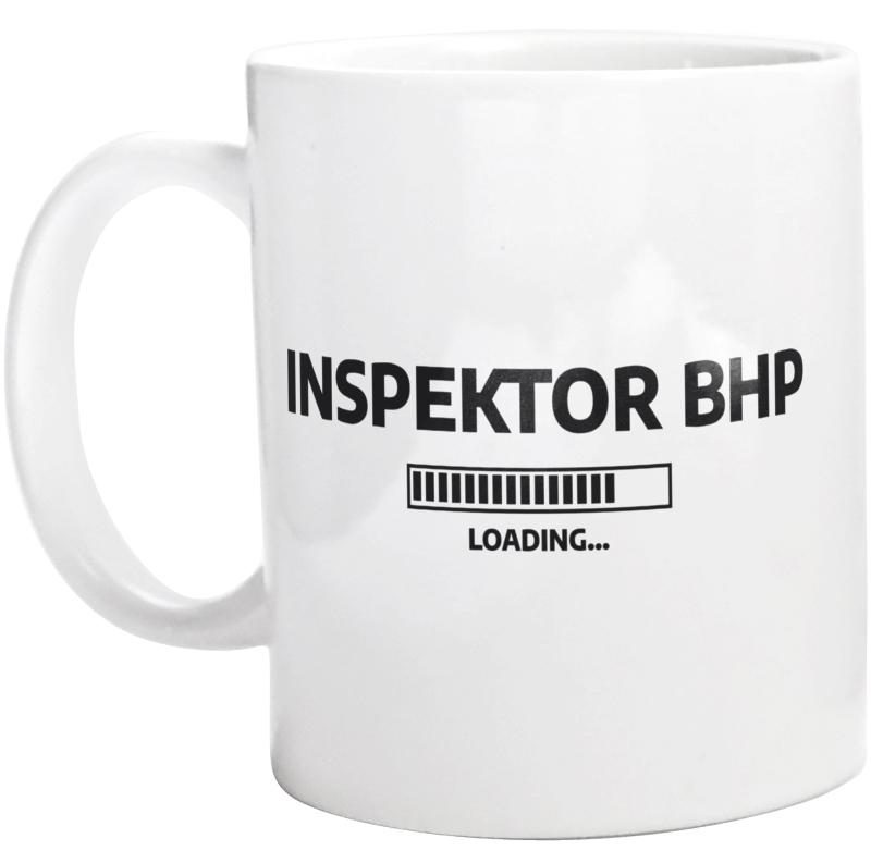 Inspektor Bhp Loading - Kubek Biały