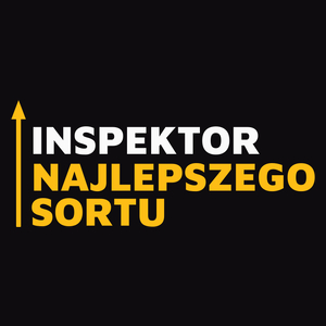 Inspektor Najlepszego Sortu - Męska Koszulka Czarna