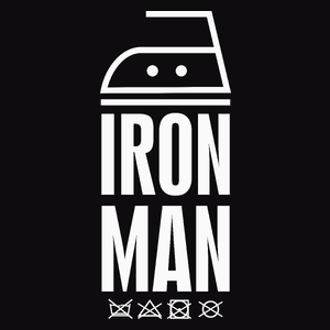 Iron Man - Męska Bluza Czarna
