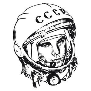 Jurij Gagarin - Kubek Biały