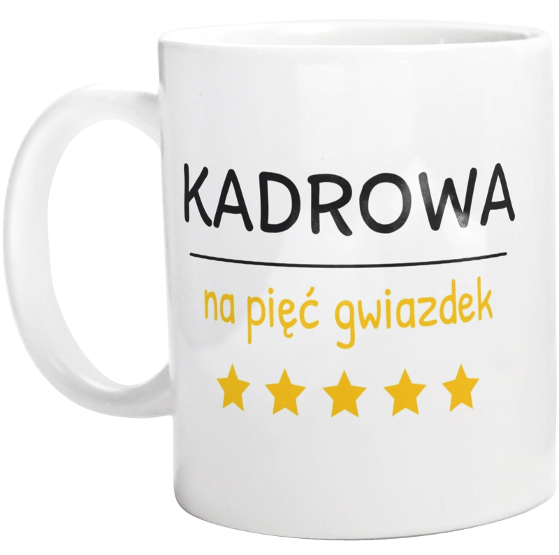 Kadrowa Na 5 Gwiazdek - Kubek Biały
