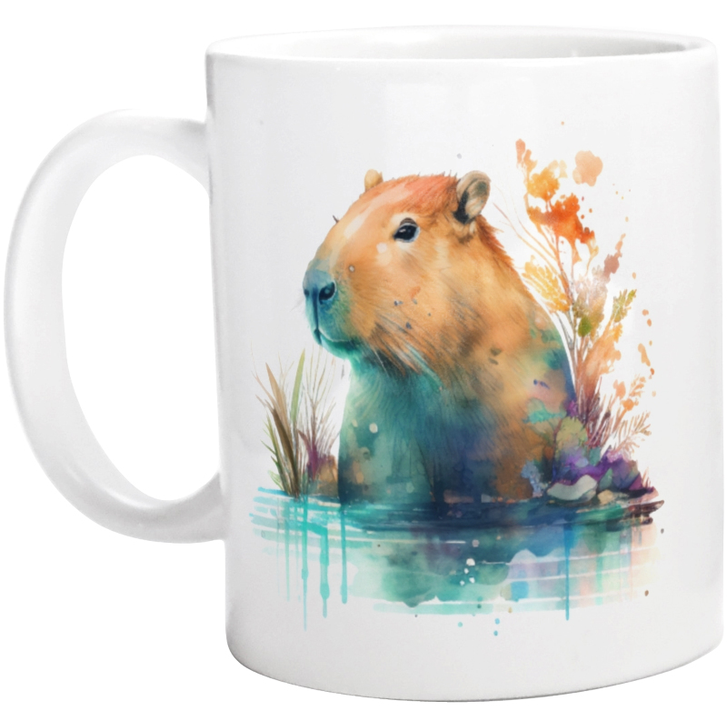 Kapibara - Kubek Biały