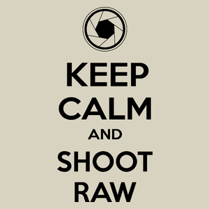 Keep Calm And Shoot Raw - Torba Na Zakupy Natural