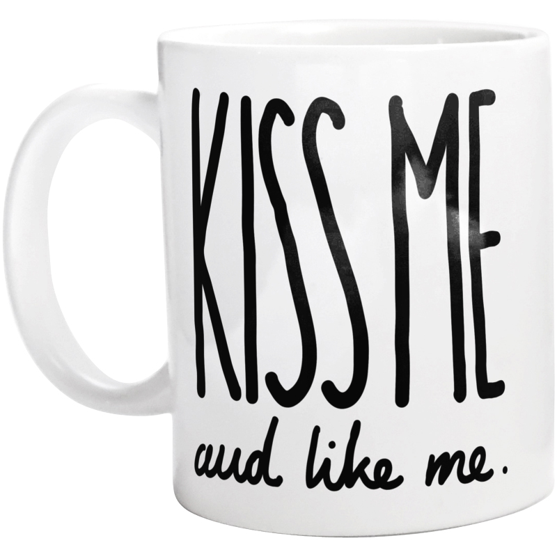 Kiss Me - Kubek Biały