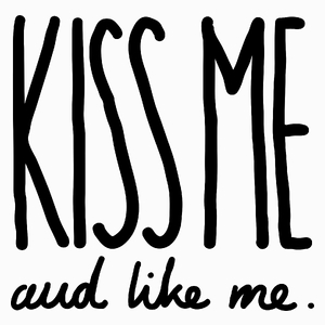 Kiss Me - Poduszka Biała