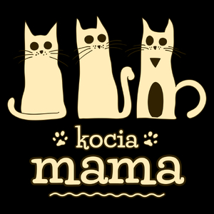 Kocia Mama - Torba Na Zakupy Czarna