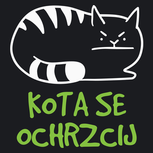Kota Se Ochrzcij - Damska Koszulka Czarna