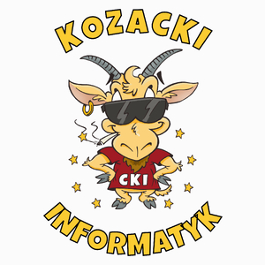 Kozacki Informatyk - Poduszka Biała