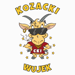 Kozacki Wujek - Poduszka Biała