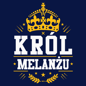 Król Melanżu - Męska Koszulka Ciemnogranatowa